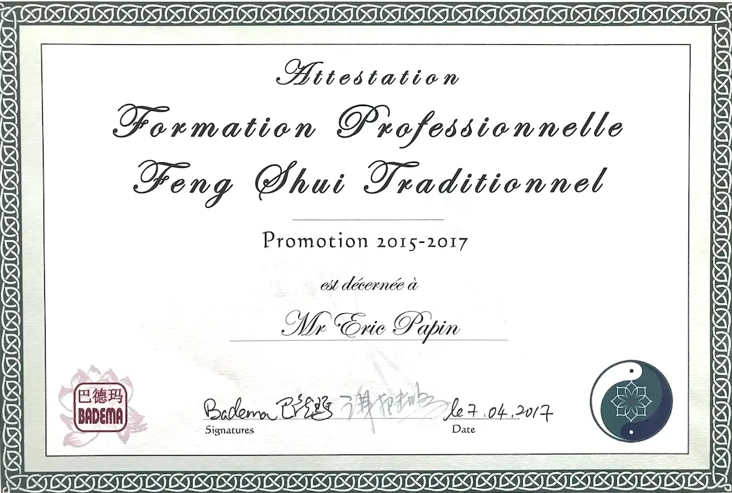 alternative feng shui certificate traditional feng shui training bayonne - 1