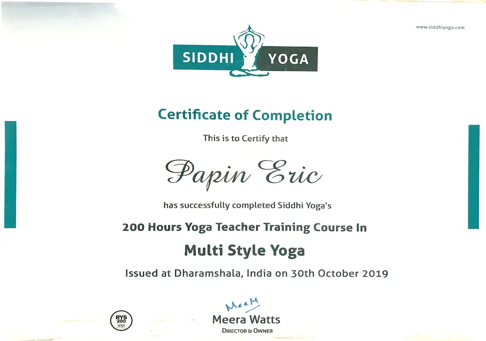 alternative feng shui eric papin certified yoga instructor biarritz - 1