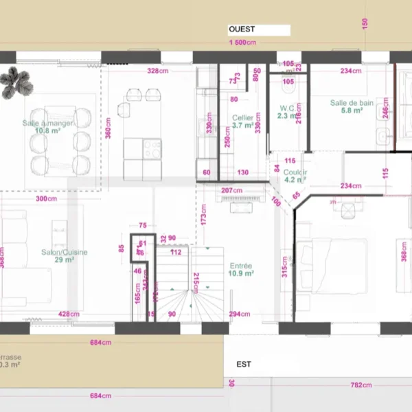 alternative feng shui home design house plans construction geobiology sare basque country - 1
